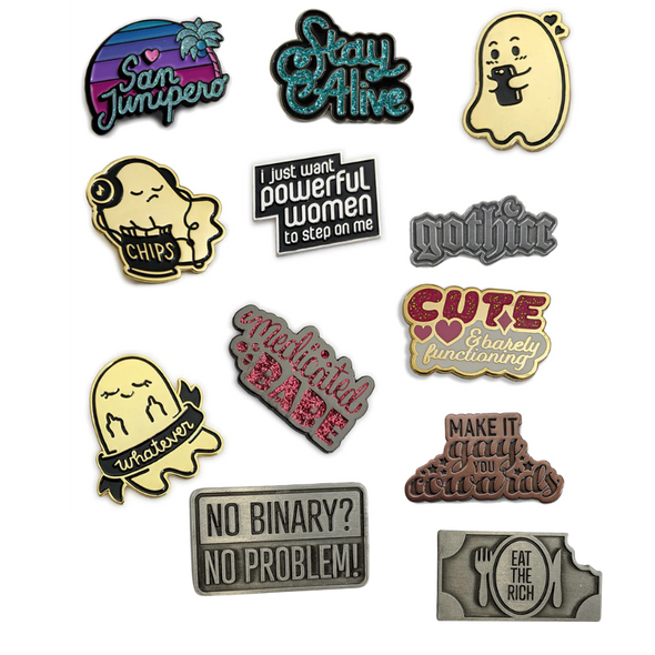 The Ultimate Kate Leth Pins Collection Pins and Patches Kate Leth