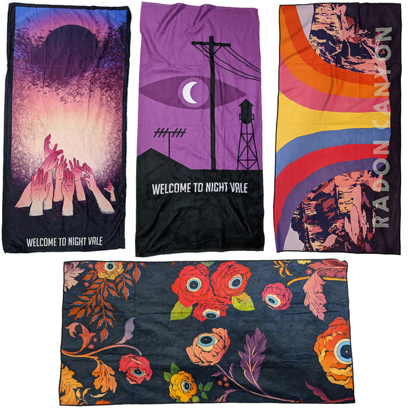 WTNV Beach Towels Housewares Welcome to Night Vale All Four! ($105)