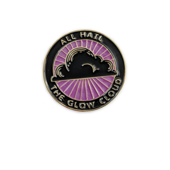 WTNV Enamel Pins Pins and Patches Welcome to Night Vale All Hail the Glow Cloud