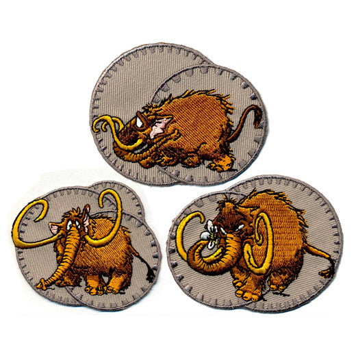 Mimmoth 3-patch Set Pins and Patches Girl Genius