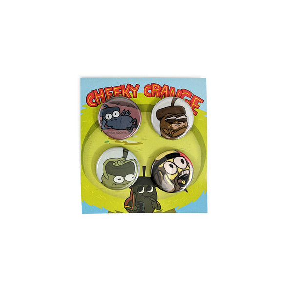 Cheeky Crange Pins Pins and Patches KC Green