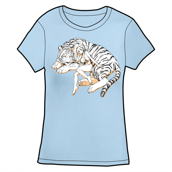Tiger Shirt Shirts & Tops Koibeat Fitted Small