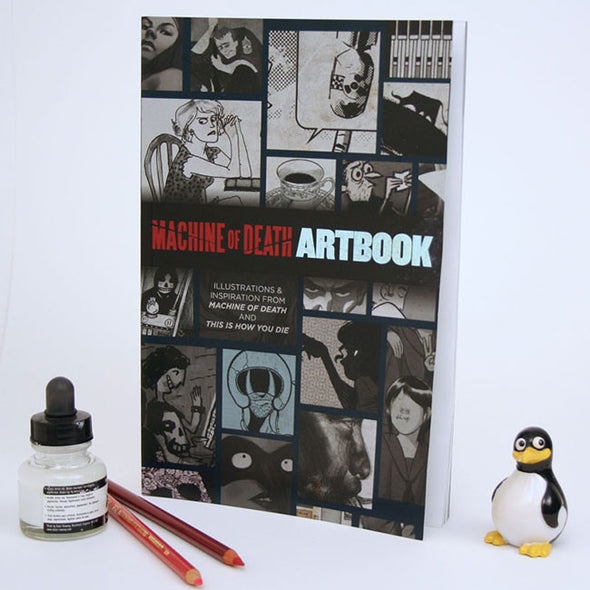 Machine of Death Artbook Books Machine of Death