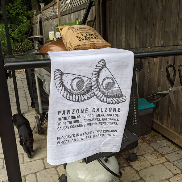 GMNV Fanzone Calzone Kitchen Towel Housewares Welcome to Night Vale