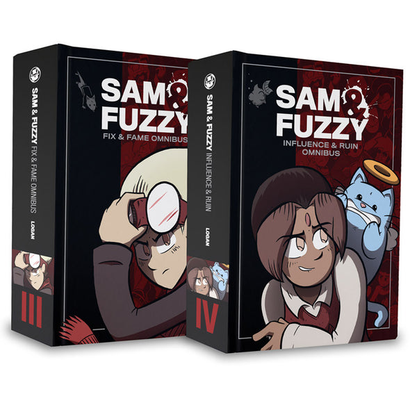 Sam and Fuzzy Omnibus III & IV (New Series Volumes 1-4) Books Sam Logan
