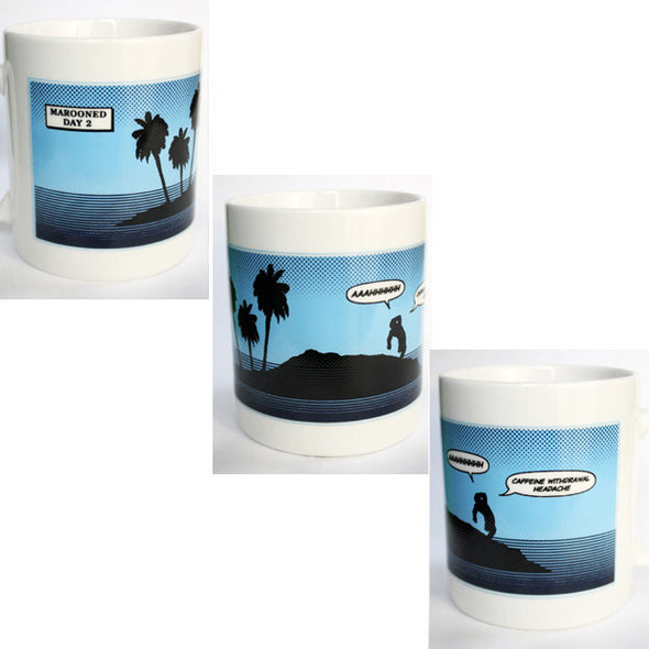 Wondermark Caffeine Withdrawal Mug ('90s Style) Liquid Holders Wondermark