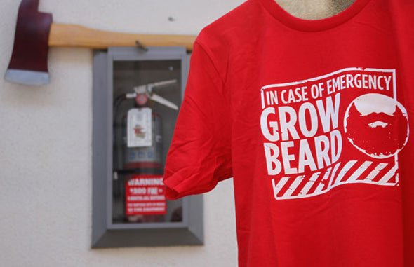In Case of Emergency, Grow Beard Shirt Shirts Wondermark
