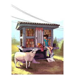 Gunnerkrigg Court Prints Art Gunnerkrigg Court Traveller Cover