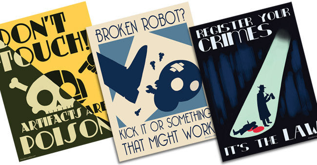 Department of Awareness Prints SERIES ONE Art Dresden Codak