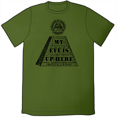 My Eye is Up Here Shirt Shirts Jeffrey Rowland Unisex Small